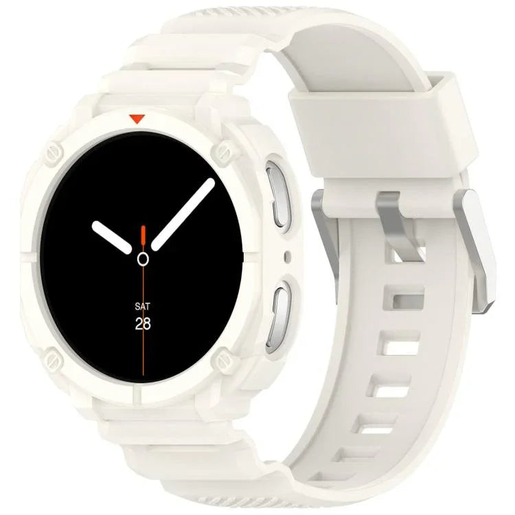 Einfarbiges Uhrengehäuse mit integriertem TPU-Armband, für Samsung Galaxy Watch8 44 mm und 40 mm