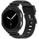 Einfarbiges Uhrengehäuse mit integriertem TPU-Armband, für Samsung Galaxy Watch8 44 mm und 40 mm