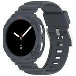Einfarbiges Uhrengehäuse mit integriertem TPU-Armband, für Samsung Galaxy Watch8 44 mm und 40 mm