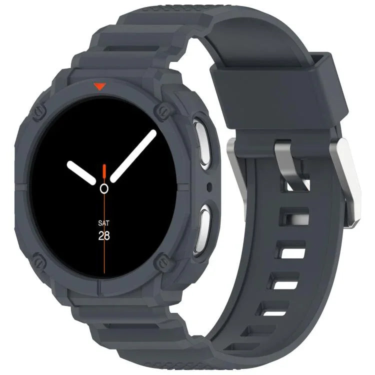Einfarbiges Uhrengehäuse mit integriertem TPU-Armband, für Samsung Galaxy Watch8 44 mm und 40 mm