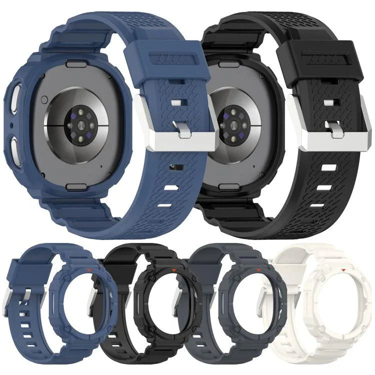 Einfarbiges Uhrengehäuse mit integriertem TPU-Armband, für Samsung Galaxy Watch8 44 mm und 40 mm