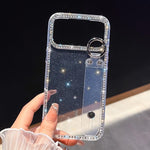 Strass Glitzer Armband Halter Handyhülle, Für iPhone 17 Pro Max
