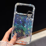 Strass Glitzer Armband Halter Handyhülle, Für iPhone 17 Pro Max