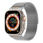 Vitality Grobes Milanaise-Magnetarmband, für Apple Watch 42 / 44 / 45 / 46 / 49 mm