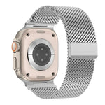 Vitality Grobes Milanaise-Magnetarmband, für Apple Watch 42 / 44 / 45 / 46 / 49 mm