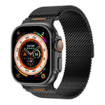 Vitality Grobes Milanaise-Magnetarmband, für Apple Watch 42 / 44 / 45 / 46 / 49 mm