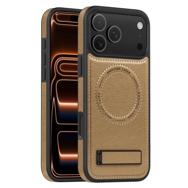 Multifunktionale Halterung MagSafe PU Handyhülle, Für iPhone 17 Pro Max, Für iPhone 17 Pro, Für iPhone 17, Für iPhone Air