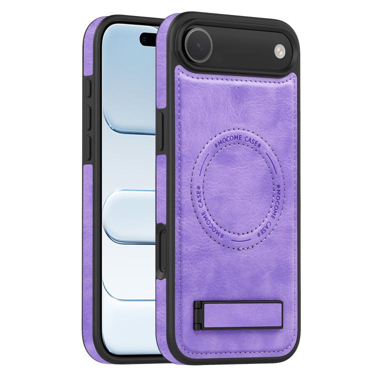 Multifunktionale Halterung MagSafe PU Handyhülle, Für iPhone 17 Pro Max, Für iPhone 17 Pro, Für iPhone 17, Für iPhone Air