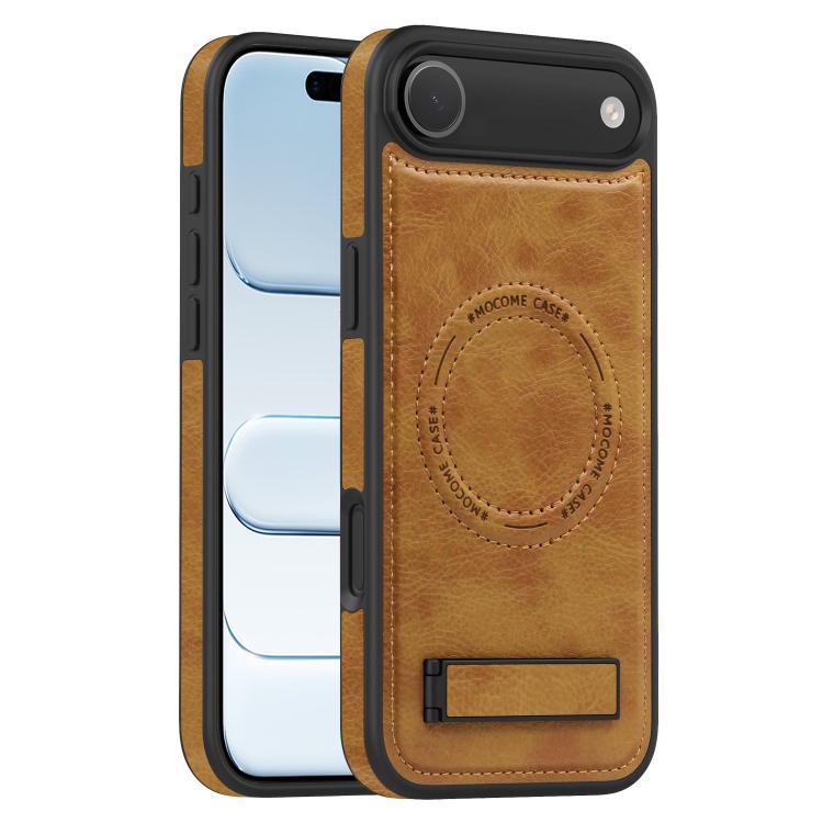 Multifunktionale Halterung MagSafe PU Handyhülle, Für iPhone 17 Pro Max, Für iPhone 17 Pro, Für iPhone 17, Für iPhone Air