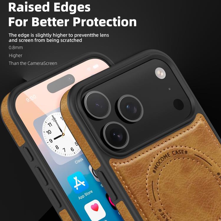 Multifunktionale Halterung MagSafe PU Handyhülle, Für iPhone 17 Pro Max, Für iPhone 17 Pro, Für iPhone 17, Für iPhone Air