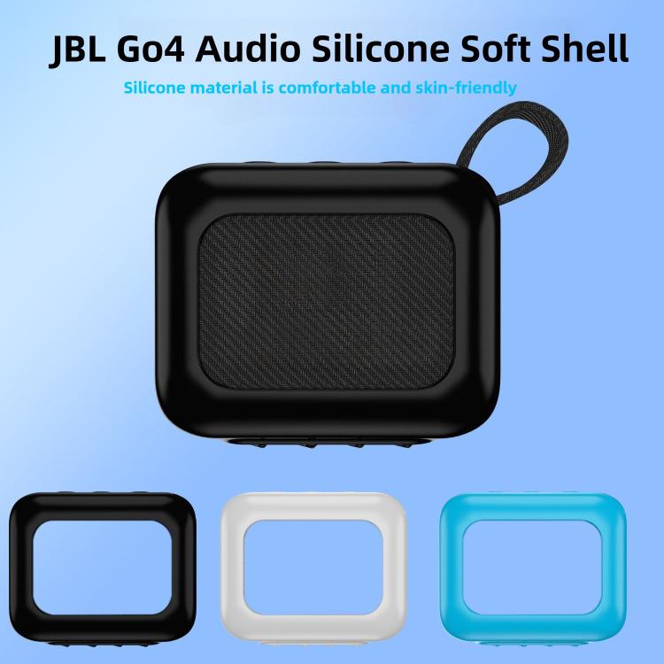 Für JBL GO4 Outdoor Bluetooth Lautsprecher Weiche Silikon Stoßfeste Schutzhülle