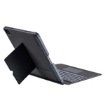 Geteilte Bluetooth-Hintergrundbeleuchtete Tastatur Magnetische Vier-Ecken-Airbag-Schutzhülle, Für iPad Air 13 2025 / 2024 / Pro 12,9