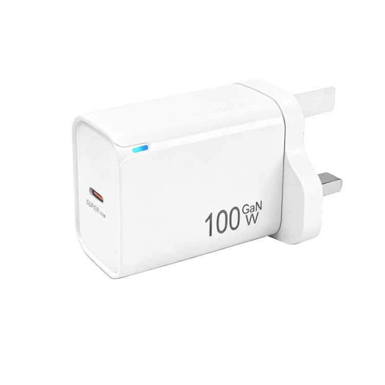TE-PD46 GaN 100W PD 45W Voll kompatibles Protokoll-Ladegerät, UK-Stecker