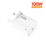 TE-PD46 GaN 100W PD 45W Voll kompatibles Protokoll-Ladegerät, UK-Stecker