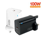 TE-PD46 GaN 100W PD 45W Voll kompatibles Protokoll-Ladegerät, UK-Stecker