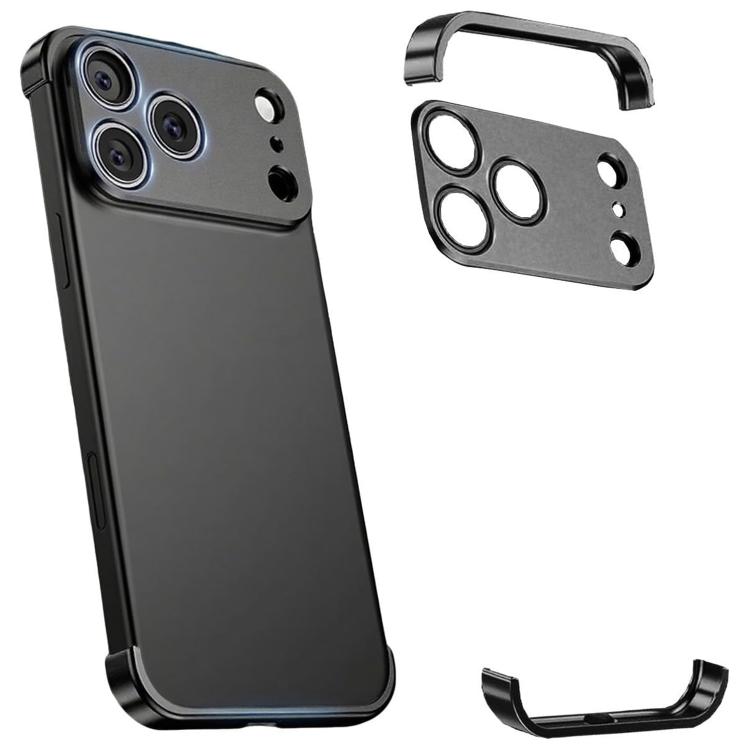 Ultradünne rahmenlose Handyhülle aus Titanlegierung mit Vier-Ecken-Stoßschutz, für iPhone 17 Pro Max, für iPhone 17 Pro, für iPhone 17, für iPhone Air