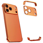 Ultradünne rahmenlose Handyhülle aus Titanlegierung mit Vier-Ecken-Stoßschutz, für iPhone 17 Pro Max, für iPhone 17 Pro, für iPhone 17, für iPhone Air