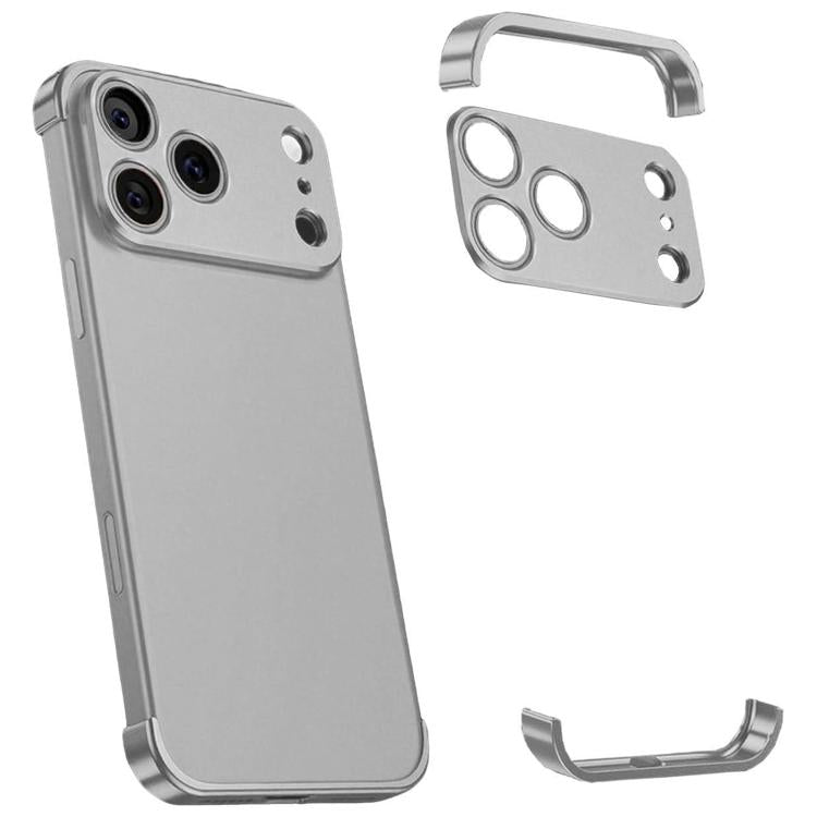 Ultradünne rahmenlose Handyhülle aus Titanlegierung mit Vier-Ecken-Stoßschutz, für iPhone 17 Pro Max, für iPhone 17 Pro, für iPhone 17, für iPhone Air