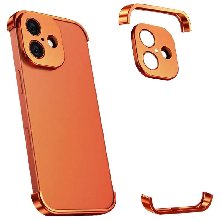Ultradünne rahmenlose Handyhülle aus Titanlegierung mit Vier-Ecken-Stoßschutz, für iPhone 17 Pro Max, für iPhone 17 Pro, für iPhone 17, für iPhone Air