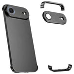 Ultradünne rahmenlose Handyhülle aus Titanlegierung mit Vier-Ecken-Stoßschutz, für iPhone 17 Pro Max, für iPhone 17 Pro, für iPhone 17, für iPhone Air