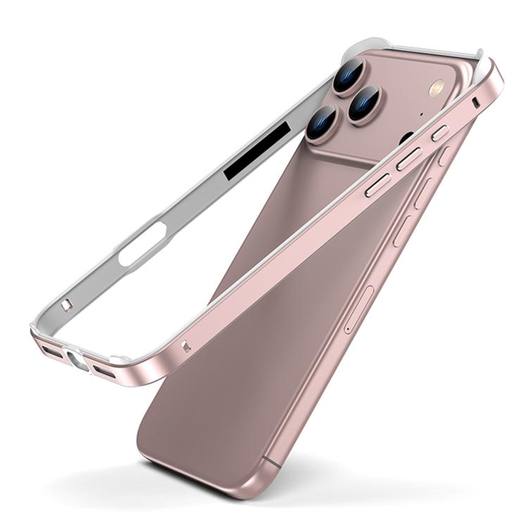 Metall-Hybrid-Silikon-Vier-Ecken-stoßfeste Kühltelefonrahmenhülle, für iPhone 17 Pro Max, für iPhone 17 Pro, für iPhone 17, für iPhone Air