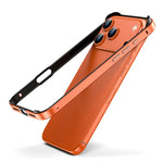 Metal Hybrid Silicone Four-Corner Shockproof Cooling Phone Frame Case, For iPhone 17 Pro Max, For iPhone 17 Pro, For iPhone 17, For iPhone Air