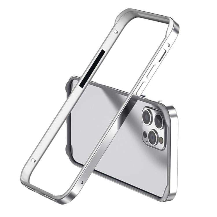 Metal Hybrid Silicone Four-Corner Shockproof Cooling Phone Frame Case, For iPhone 15 Pro Max, For iPhone 15 Pro, For iPhone 15 Plus, For iPhone 15
