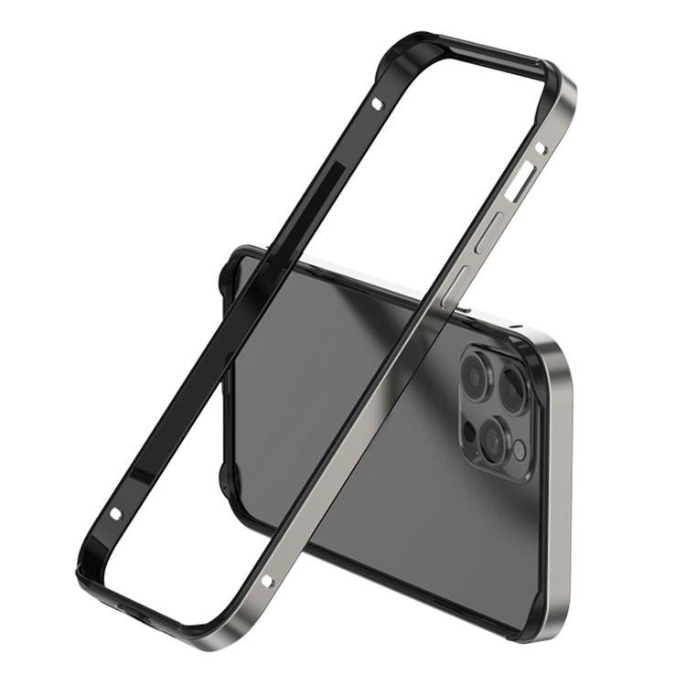 Metal Hybrid Silicone Four-Corner Shockproof Cooling Phone Frame Case, For iPhone 15 Pro Max, For iPhone 15 Pro, For iPhone 15 Plus, For iPhone 15
