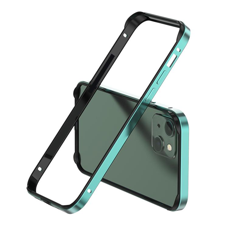 Metal Hybrid Silicone Four-Corner Shockproof Cooling Phone Frame Case, For iPhone 15 Pro Max, For iPhone 15 Pro, For iPhone 15 Plus, For iPhone 15