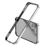 Metal Hybrid Silicone Four-Corner Shockproof Cooling Phone Frame Case, For iPhone 14 Plus, For iPhone 14, For iPhone 14 Pro, For iPhone 14 Pro Max