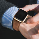 Double-Sided Suede Genuine Leather Watch Band, For Apple Watch 46mm / 49mm / 45mm / 44mm, For Apple Watch 42mm / 41mm / 40mm / 38mm