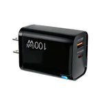 PD47 100W GaN PD Type-C, QC3.0 USB Voll kompatibles Protokoll Ladegerät, US-Stecker, US-Stecker