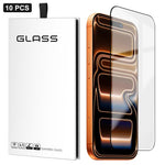 10 Stück 0,18mm Ultra-Dünne Ultraschall HD Siebdruck Hoch-Aluminium Dick-Gel Gehärtete Glasfolie, Für iPhone 17e / 16e, Für iPhone 17 Pro Max, Für iPhone 17 Pro, Für iPhone 17, Für iPhone Air, Für iPhone 16 Pro Max, Für iPhone 16 Pro, Für iPhone 16 Pl...