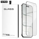 10 Stück 0,18mm Ultra-Dünne Ultraschall HD Siebdruck Hoch-Aluminium Dick-Gel Gehärtete Glasfolie, Für iPhone 17e / 16e, Für iPhone 17 Pro Max, Für iPhone 17 Pro, Für iPhone 17, Für iPhone Air, Für iPhone 16 Pro Max, Für iPhone 16 Pro, Für iPhone 16 Pl...