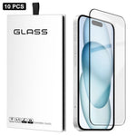 10 Stück 0,18mm Ultra-Dünne Ultraschall HD Siebdruck Hoch-Aluminium Dick-Gel Gehärtete Glasfolie, Für iPhone 17e / 16e, Für iPhone 17 Pro Max, Für iPhone 17 Pro, Für iPhone 17, Für iPhone Air, Für iPhone 16 Pro Max, Für iPhone 16 Pro, Für iPhone 16 Pl...