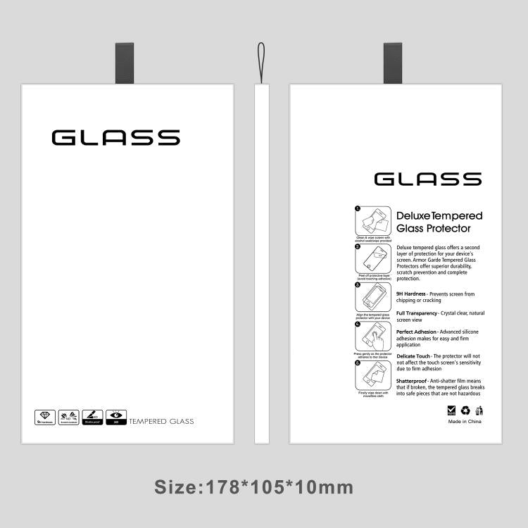 10 Stück 0,18mm Ultra-Dünne Ultraschall HD Siebdruck Hoch-Aluminium Dick-Gel Gehärtete Glasfolie, Für iPhone 17e / 16e, Für iPhone 17 Pro Max, Für iPhone 17 Pro, Für iPhone 17, Für iPhone Air, Für iPhone 16 Pro Max, Für iPhone 16 Pro, Für iPhone 16 Pl...