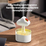 Ultraschall Luftbefeuchter Regenbogen Aromatherapie Diffusor, Regenbogen