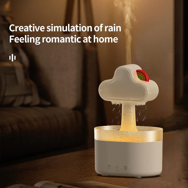 Ultraschall Luftbefeuchter Regenbogen Aromatherapie Diffusor, Regenbogen