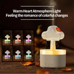 Ultraschall Luftbefeuchter Regenbogen Aromatherapie Diffusor, Regenbogen