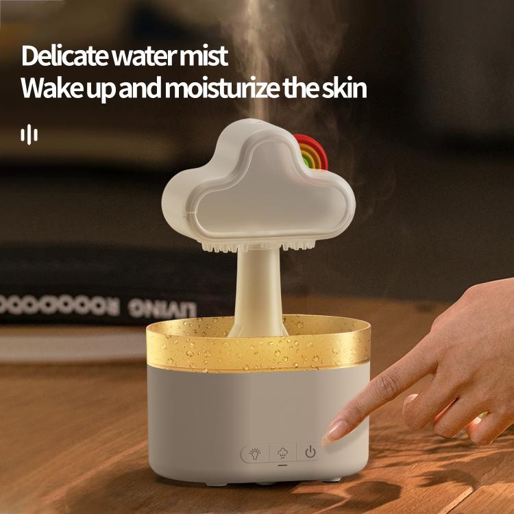 Ultraschall Luftbefeuchter Regenbogen Aromatherapie Diffusor, Regenbogen