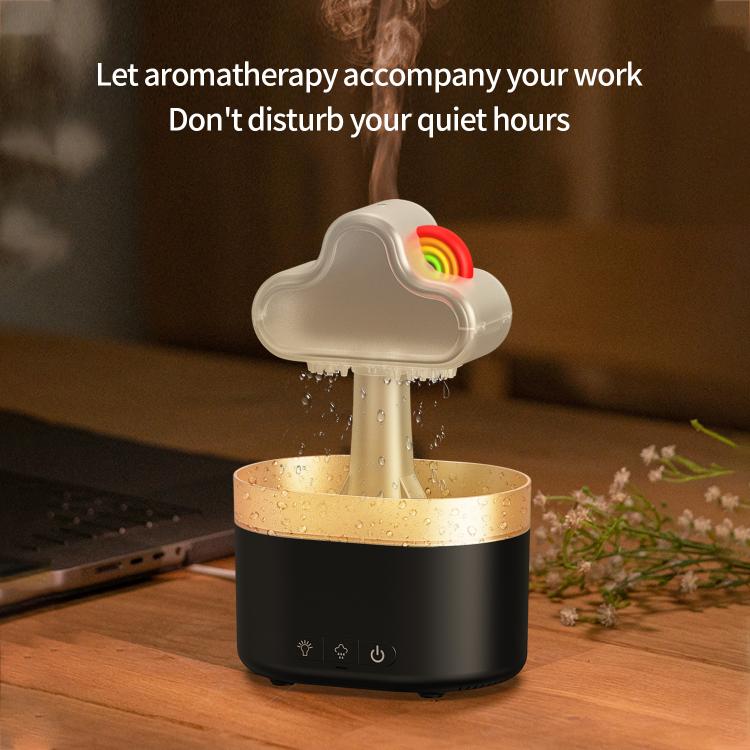 Ultraschall Luftbefeuchter Regenbogen Aromatherapie Diffusor, Regenbogen