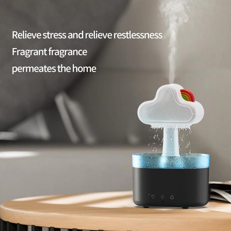 Ultraschall Luftbefeuchter Regenbogen Aromatherapie Diffusor, Regenbogen