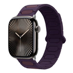 Oval Magnetic Silicone Watch Band, For Apple Watch 46mm / 49mm / 45mm / 44mm, For Apple Watch 42mm / 41mm / 40mm / 38mm