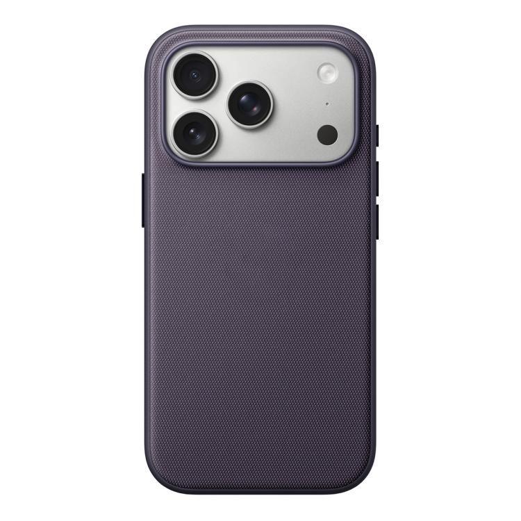 Offizielles Tech Fabric Textur Side-Stick TPU Magnetisches Handyhülle, keine KI-Kamerataste, für iPhone 17 Pro Max, für iPhone 17 Pro, für iPhone 17, für iPhone Air, für iPhone 16 Pro Max, für iPhone 16 Pro, für iPhone 16, für iPhone 15 Pro Max
