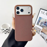 Offizielles Tech Fabric Textur Side-Stick TPU Magnetisches Handyhülle, keine KI-Kamerataste, für iPhone 17 Pro Max, für iPhone 17 Pro, für iPhone 17, für iPhone Air, für iPhone 16 Pro Max, für iPhone 16 Pro, für iPhone 16, für iPhone 15 Pro Max