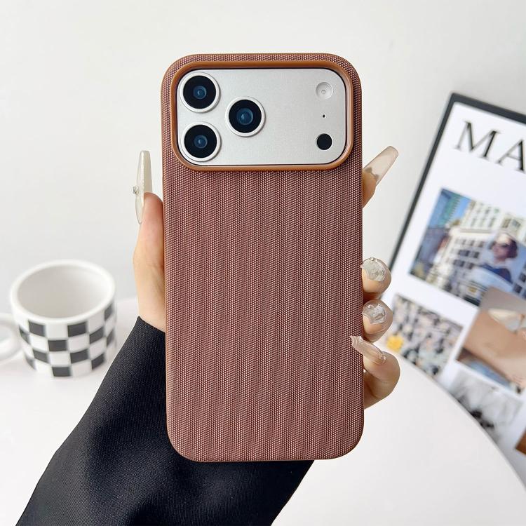 Offizielles Tech Fabric Textur Side-Stick TPU Magnetisches Handyhülle, keine KI-Kamerataste, für iPhone 17 Pro Max, für iPhone 17 Pro, für iPhone 17, für iPhone Air, für iPhone 16 Pro Max, für iPhone 16 Pro, für iPhone 16, für iPhone 15 Pro Max