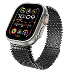Molekulare Anordnung Magnetisches Edelstahl Uhrenarmband, Für Apple Watch 46mm / 49mm / 45mm / 44mm, Für Apple Watch 42mm / 41mm / 40mm / 38mm