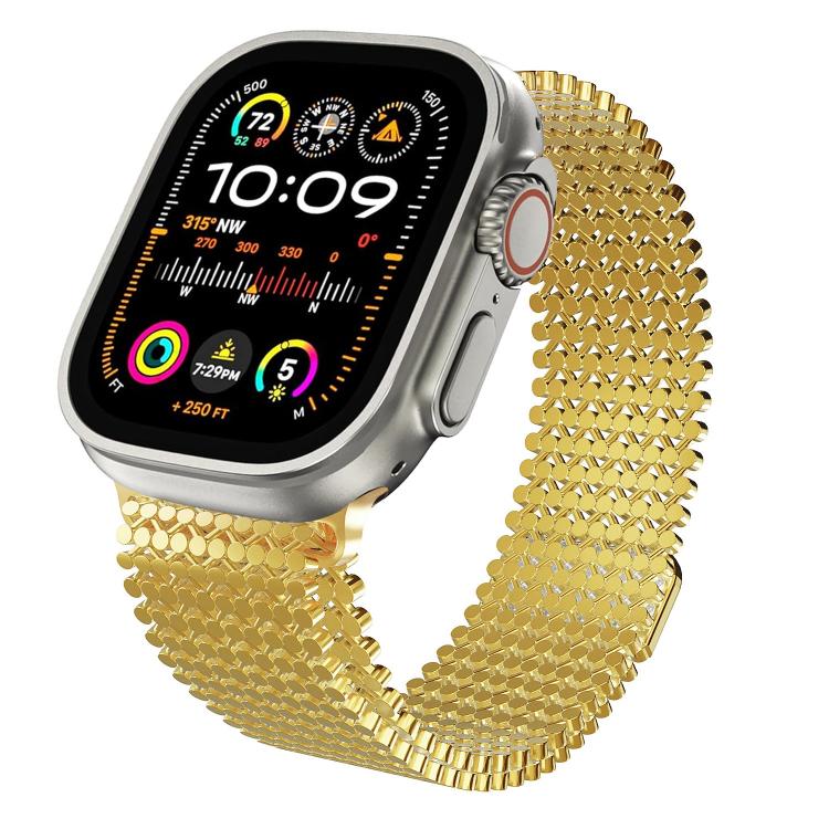 Molekulare Anordnung Magnetisches Edelstahl Uhrenarmband, Für Apple Watch 46mm / 49mm / 45mm / 44mm, Für Apple Watch 42mm / 41mm / 40mm / 38mm
