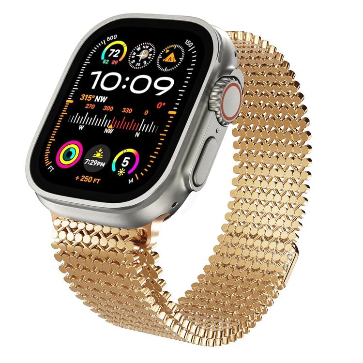 Molekulare Anordnung Magnetisches Edelstahl Uhrenarmband, Für Apple Watch 46mm / 49mm / 45mm / 44mm, Für Apple Watch 42mm / 41mm / 40mm / 38mm