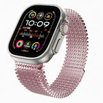 Molekulare Anordnung Magnetisches Edelstahl Uhrenarmband, Für Apple Watch 46mm / 49mm / 45mm / 44mm, Für Apple Watch 42mm / 41mm / 40mm / 38mm